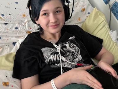 Ellie receives bone marrow transplant